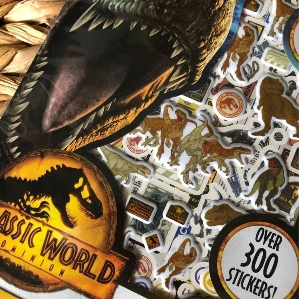 Jurassic World Sticker Book (300ct)